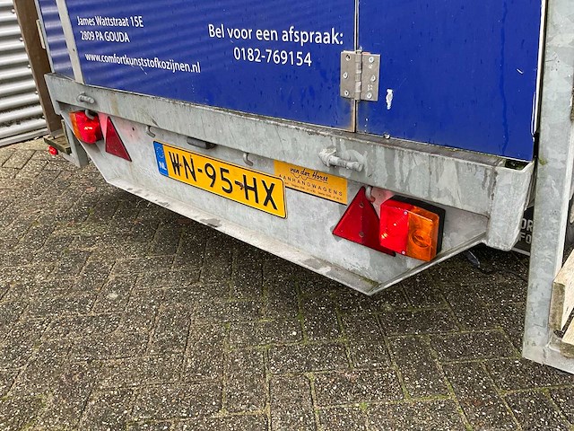 Anssems as 1450 glas/kozijnen transport aanhangwagen - afbeelding 4 van  17