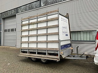 Anssems as 1450 glas/kozijnen transport aanhangwagen