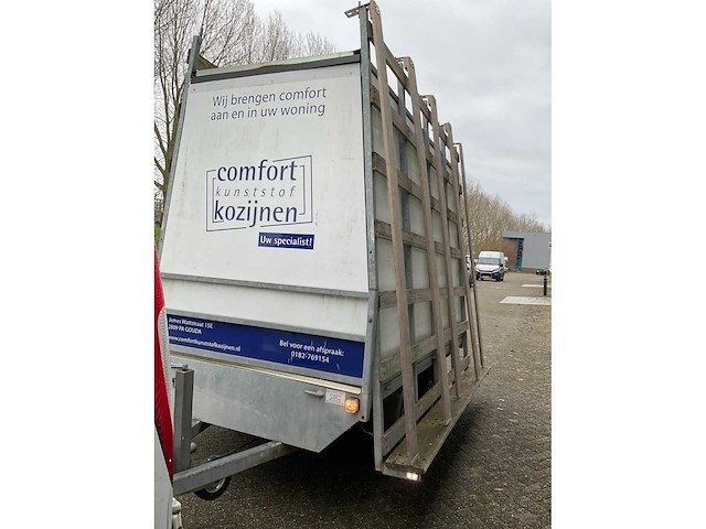 Anssems as 1450 glas/kozijnen transport aanhangwagen - afbeelding 17 van  17