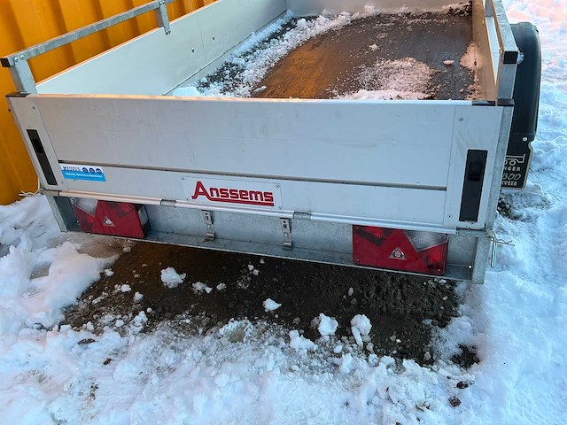 Anssems gt740v aanhangwagen - afbeelding 2 van  12
