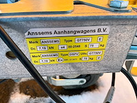 Anssems gt740v aanhangwagen - afbeelding 3 van  12