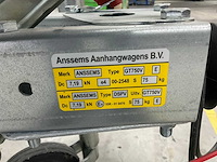 Anssems ht bagagewagen 750kg - afbeelding 4 van  14