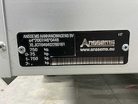 Anssems ht bagagewagen 750kg - afbeelding 5 van  14