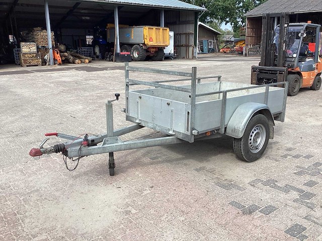Anssems plateau wagen 2043 aanhangwagen - afbeelding 1 van  1