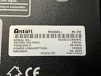 Antari m-7x rgba rookmachine (2x) - afbeelding 7 van  7