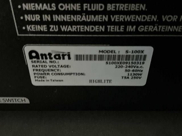 Antari sneeuwmachine (2x) - afbeelding 5 van  6