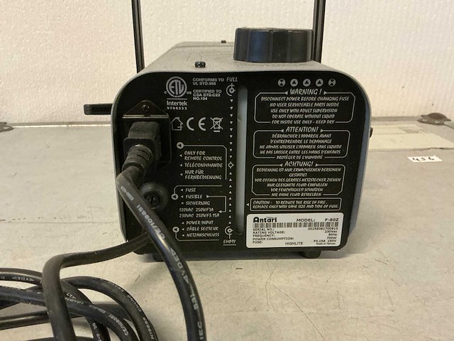 Antari z80 fogger rookmachine - afbeelding 4 van  8