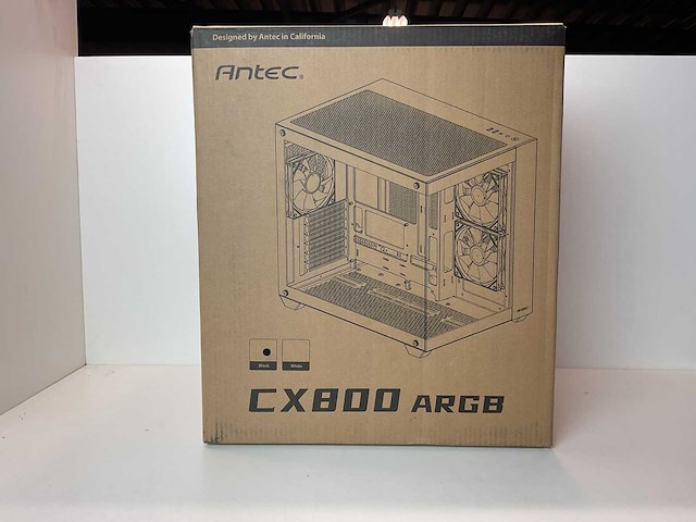 Antec - cx800 argb - computeronderdeel - afbeelding 2 van  5