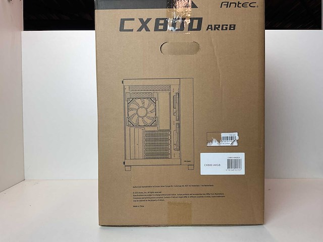 Antec - cx800 argb - computeronderdeel - afbeelding 4 van  5