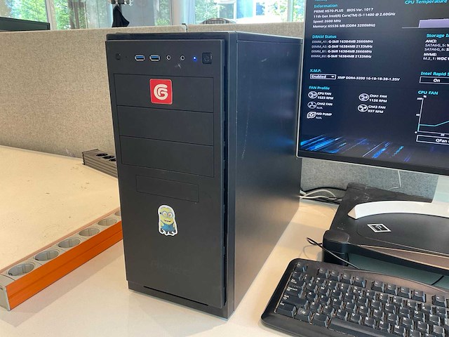 Antec rm550 desktop computer - afbeelding 3 van  3