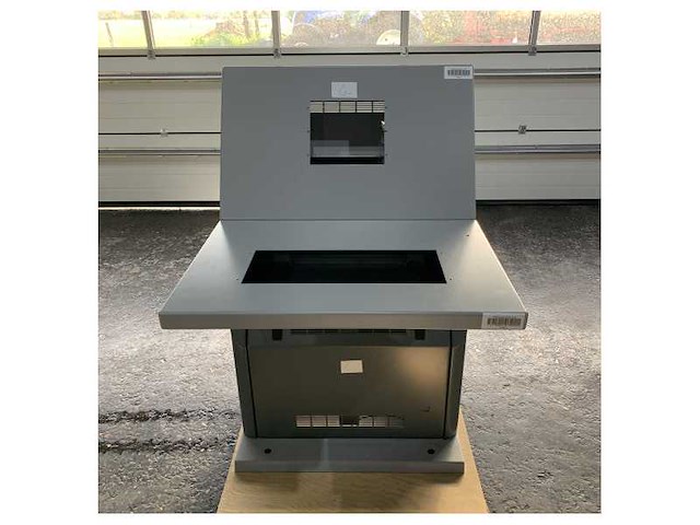 Anthracite gun bridge console l80 x w80 x h130 cm - afbeelding 2 van  7