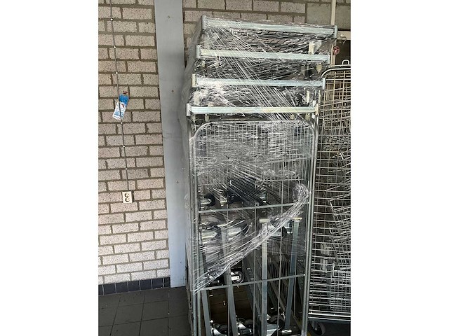 Anti diefstal rolcontainer 80x70x185cm (5x) - afbeelding 7 van  7