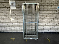 Anti diefstal rolcontainer 80x70x185cm (5x) - afbeelding 1 van  7