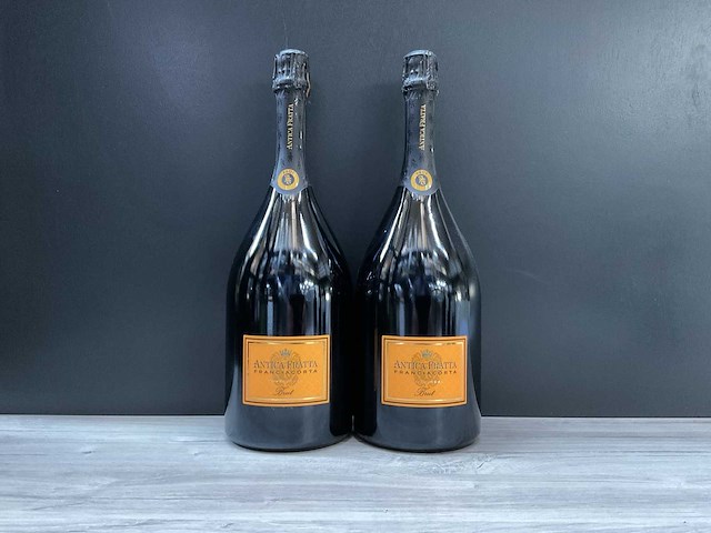Antica fratta franciacorta cuvee real nv magnum (2x) - afbeelding 1 van  3