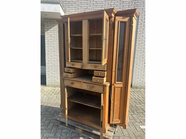 Antiek - houten kast - overige woonaccessoires - afbeelding 2 van  6