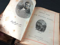 Antiek (1881) boek sir walter scott - afbeelding 2 van  5