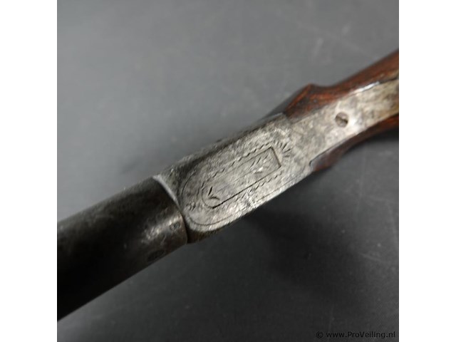 Antiek (19de eeuws) pistool - afbeelding 4 van  5