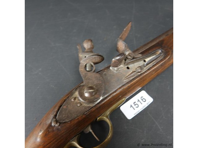 Antiek (19de eeuws) pistool - afbeelding 2 van  5