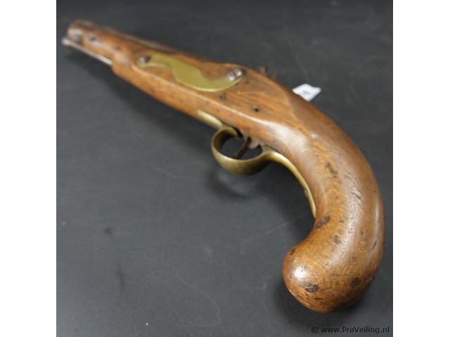 Antiek (19de eeuws) pistool - afbeelding 3 van  5