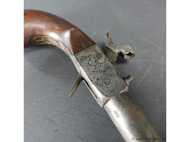 Antiek (19de eeuws) pistool - afbeelding 3 van  5