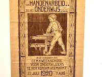 Antiek affiche - afbeelding 2 van  4