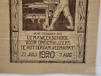 Antiek affiche - afbeelding 4 van  4