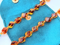 Antiek amber collier - afbeelding 2 van  4