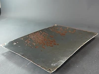 Antiek authentiek emaille wandbord "tap-vergunning" - afbeelding 7 van  8