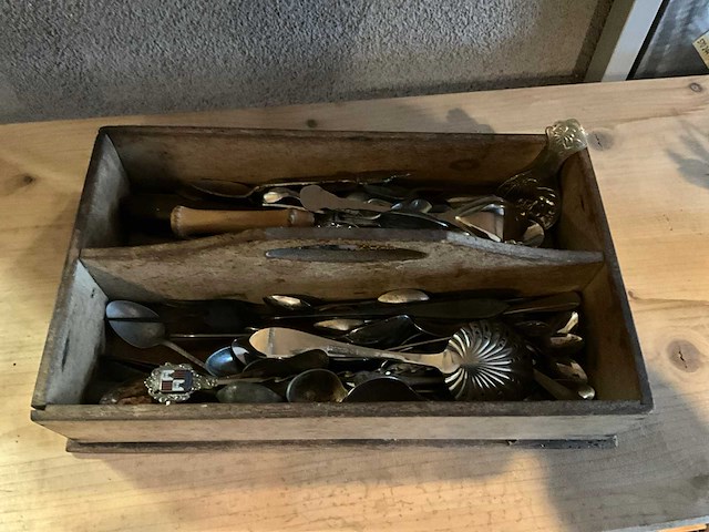 Antiek bestek - afbeelding 2 van  3