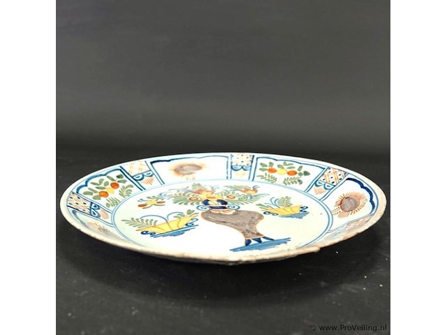 Antiek bord aan onderzijde gemerkt - afbeelding 3 van  5