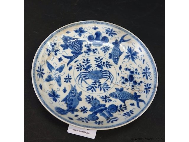 Antiek bord. aan onderzijde gemerkt - afbeelding 3 van  5