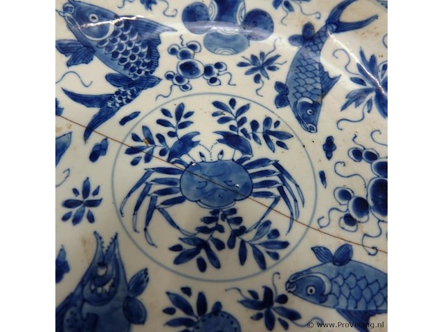 Antiek bord. aan onderzijde gemerkt - afbeelding 4 van  5