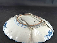 Antiek (ca. 1850/1880) japans imari-porseleinen wandbord - afbeelding 4 van  5