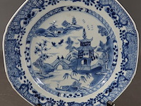 Antiek chinees bord qian long ca. 1780 - afbeelding 2 van  5
