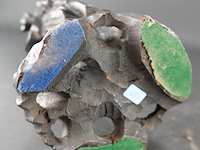 Antiek chinees houten beeldhouwwerk, mogelijk een afbeelding van een van de acht onsterfelijken zoals lan caihe - afbeelding 5 van  5