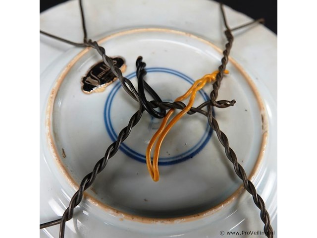 Antiek chinees porseleinen bord uit de kangxi-periode - afbeelding 5 van  5