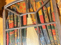 Antiek gietijzeren raam - afbeelding 3 van  4