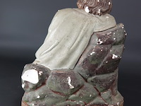 Antiek gipsen beeld - afbeelding 4 van  5