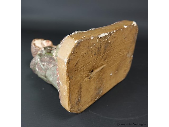 Antiek gipsen beeld - afbeelding 5 van  5
