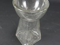 Antiek glazen vaas - afbeelding 2 van  5