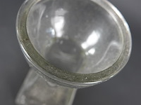 Antiek glazen vaas - afbeelding 4 van  5