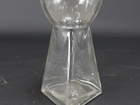 Antiek glazen vaas - afbeelding 1 van  5