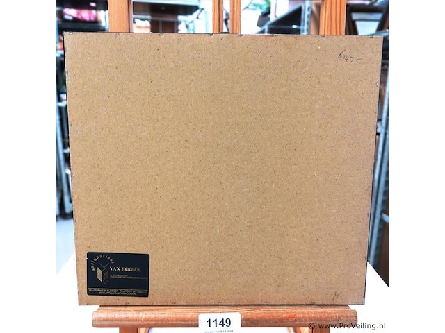 Antiek gravure oostpoort in delft - afbeelding 4 van  5