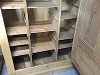 Antiek grenen schoolkast - afbeelding 5 van  6
