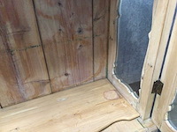 Antiek grenen vitrinekast - afbeelding 9 van  9