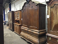 Antiek hollands eiken kast - afbeelding 1 van  5