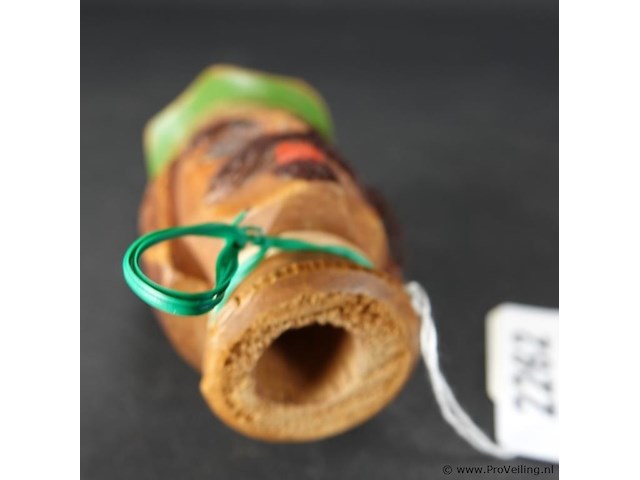 Antiek houten hoofd voor een handpop - afbeelding 5 van  5