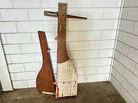 Antiek houten roer - afbeelding 1 van  4