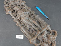 Antiek ijzeren wandornament - afbeelding 1 van  5