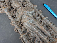 Antiek ijzeren wandornament - afbeelding 3 van  5